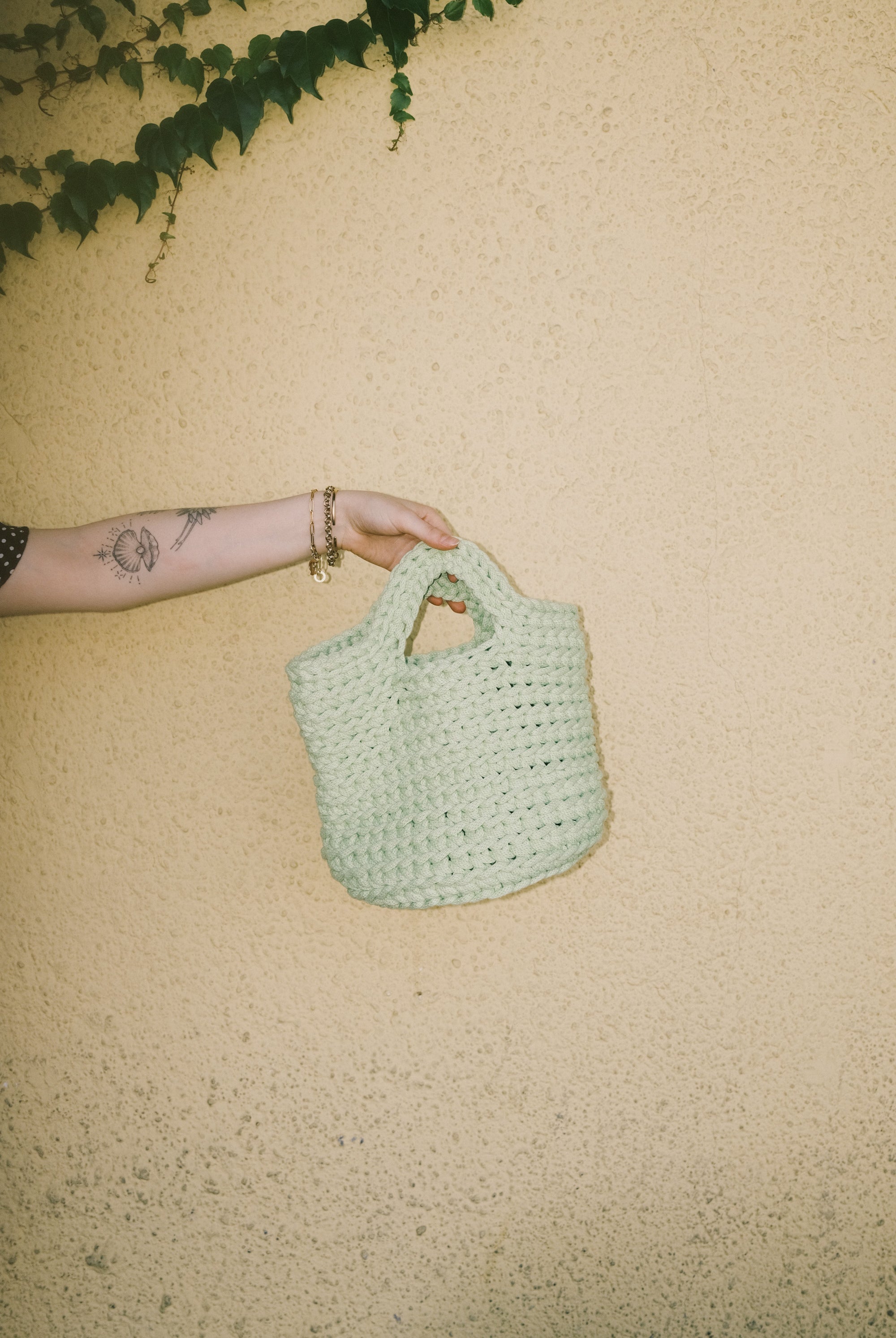 crochet bag - babe - collab zürich