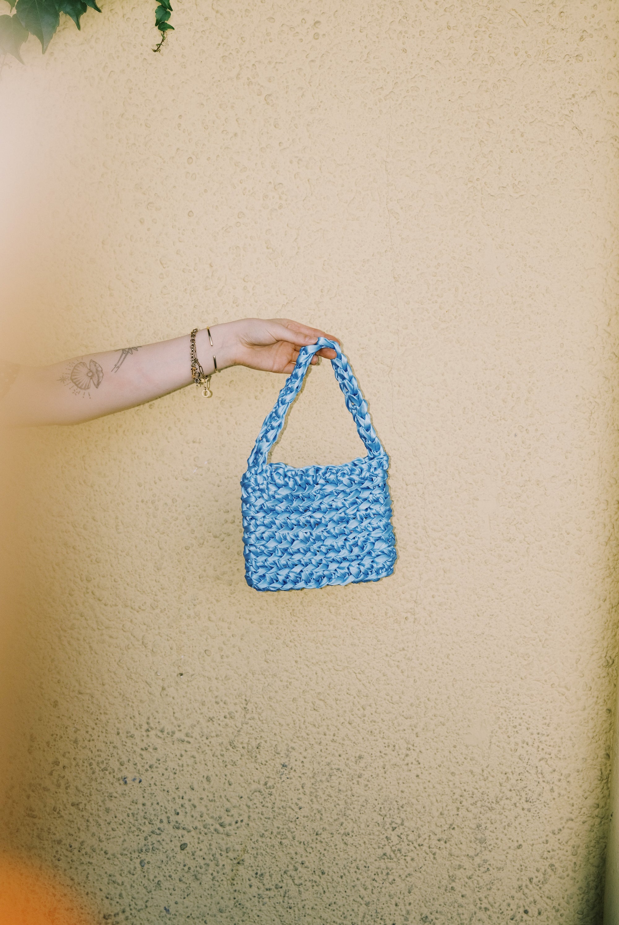 crochet bag - bling mini - collab zürich