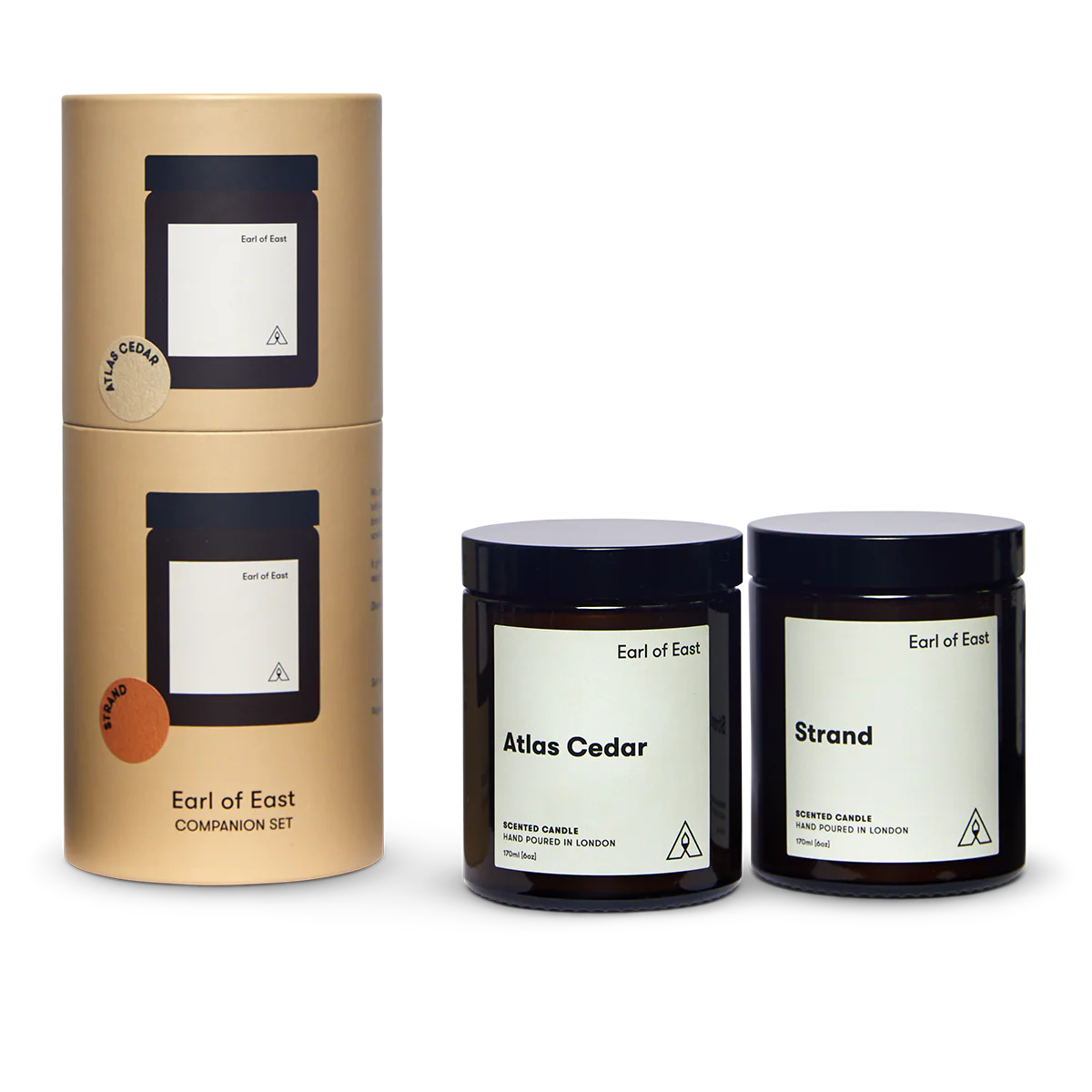 scented candle set - companion - grounding - collab zürich