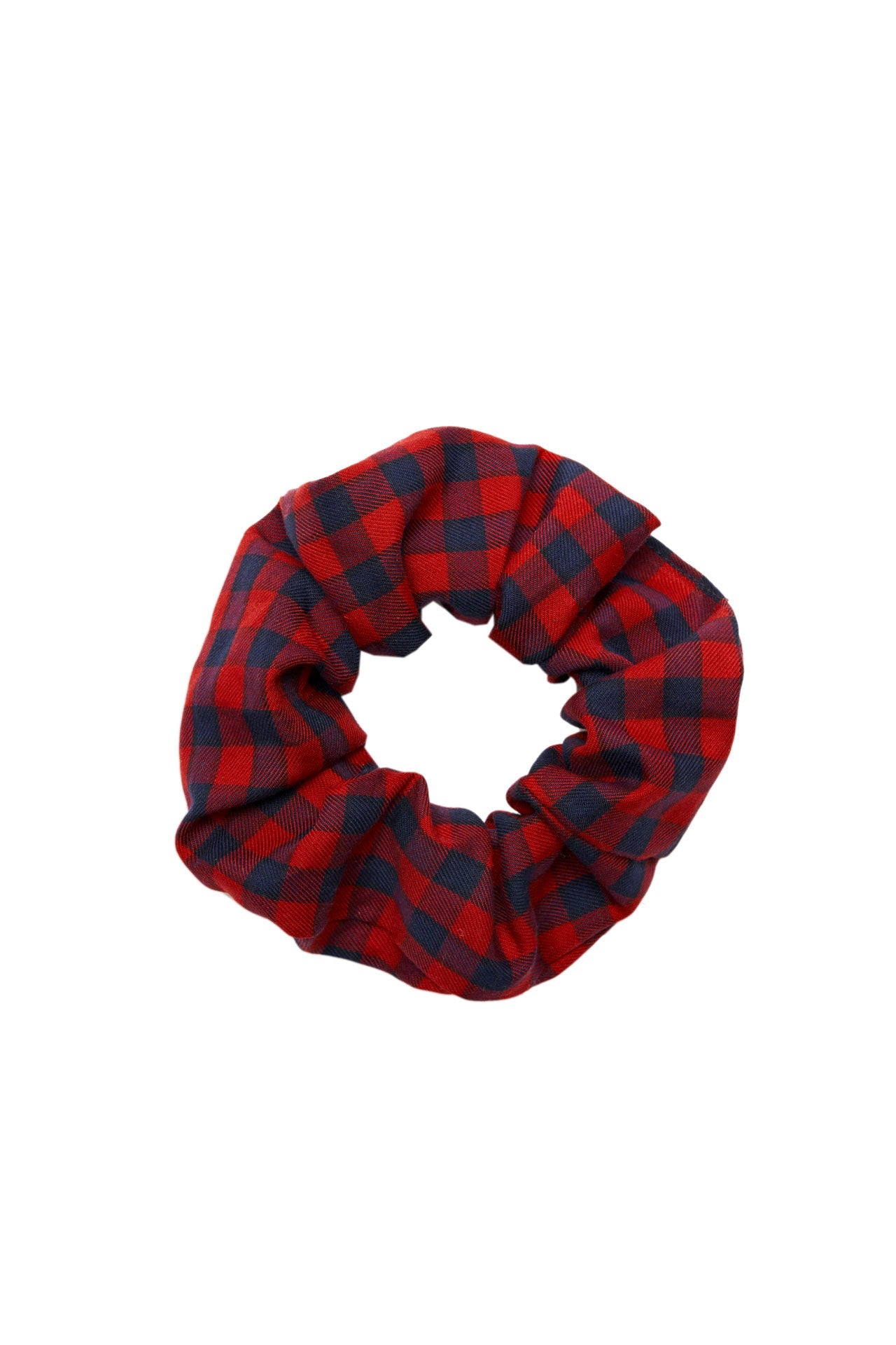 Scrunchie - MEDINA cotton - marine/red - collab zürich