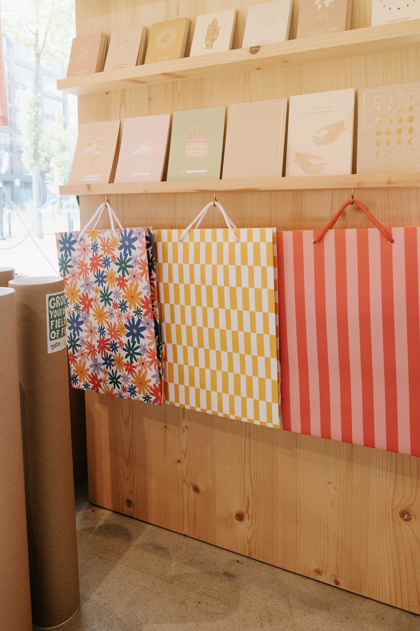 Gift Bag - Red Stripe - collab zürich