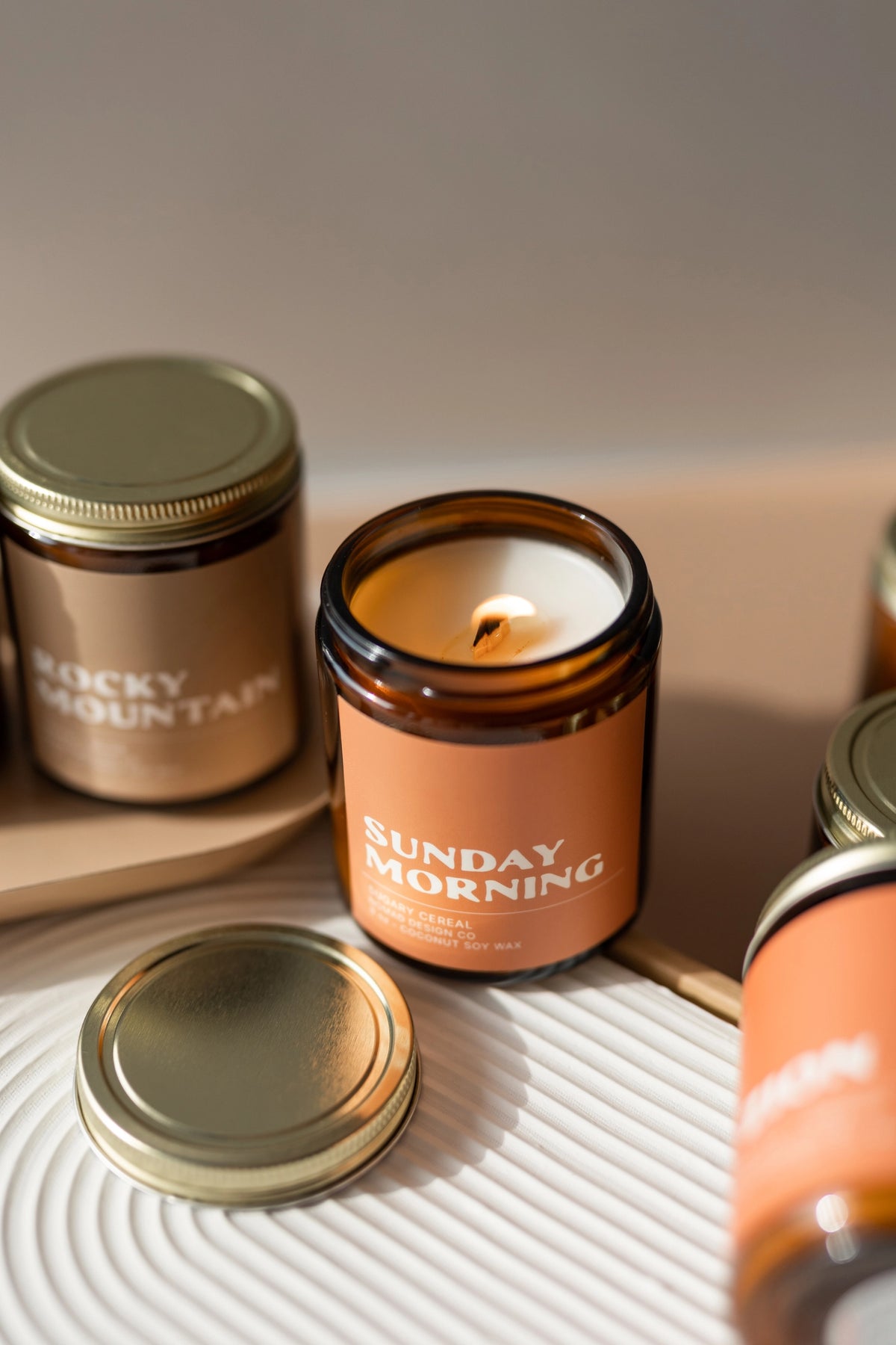scented candle - sunday morning - collab zürich