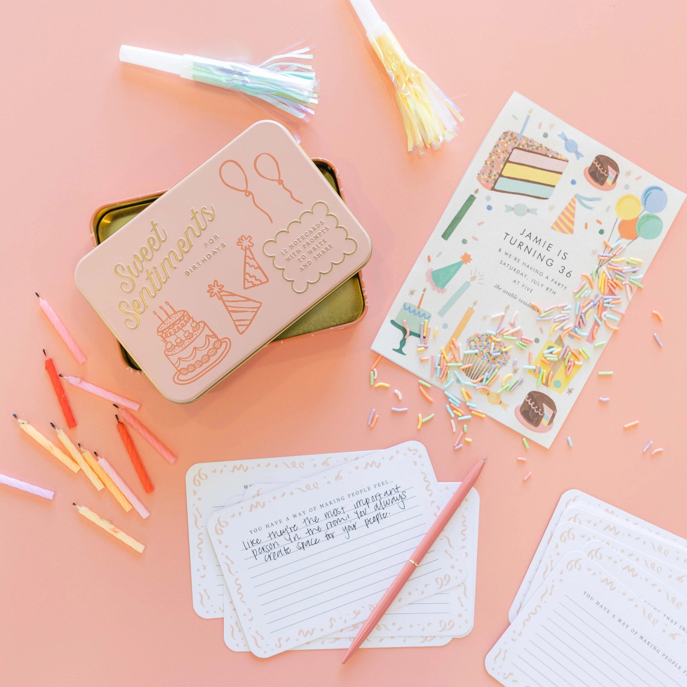 Sweet Sentiments - Birthdays - collab zürich
