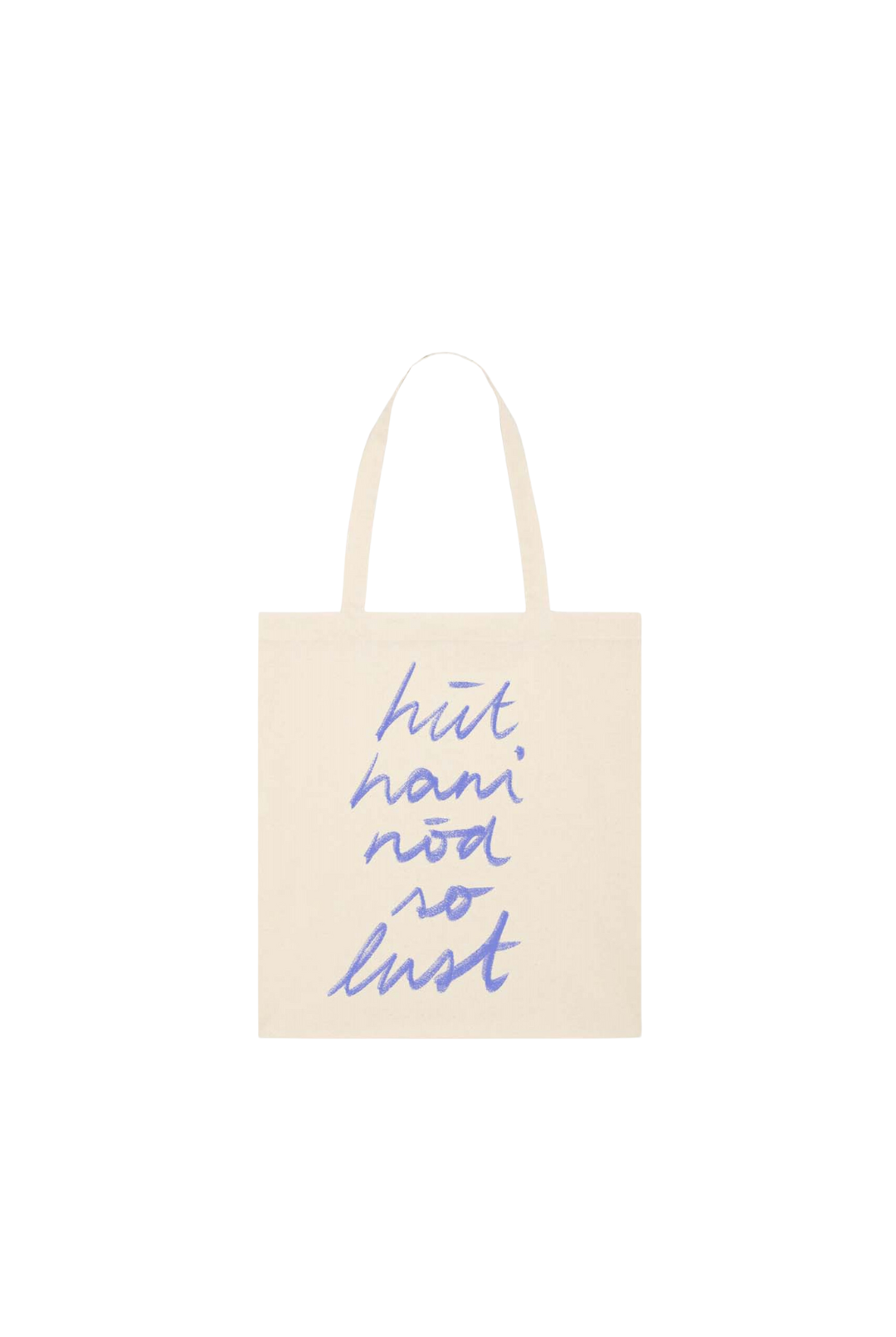 Tote Bag - hüt hani nöd so lust - Schnüerlischrift - collab zürich