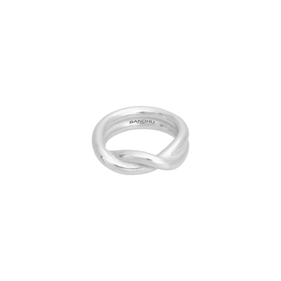ring - twine - silver - collab zürich