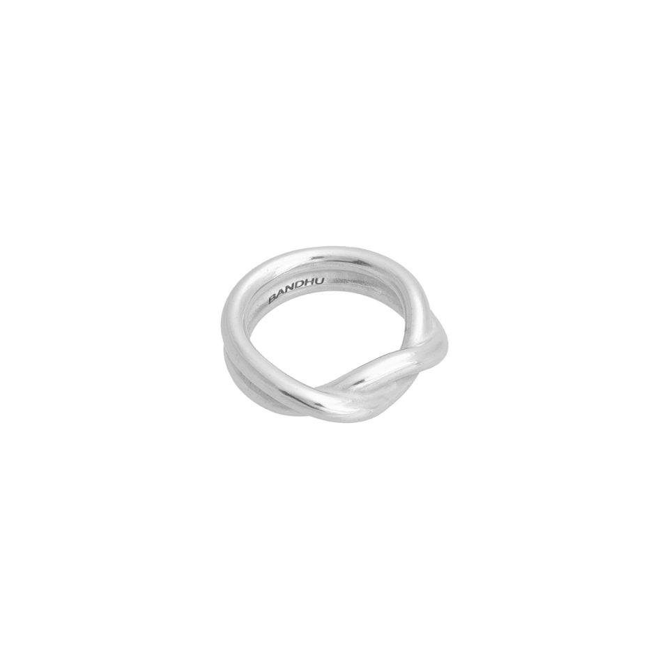 ring - twine - silver - collab zürich