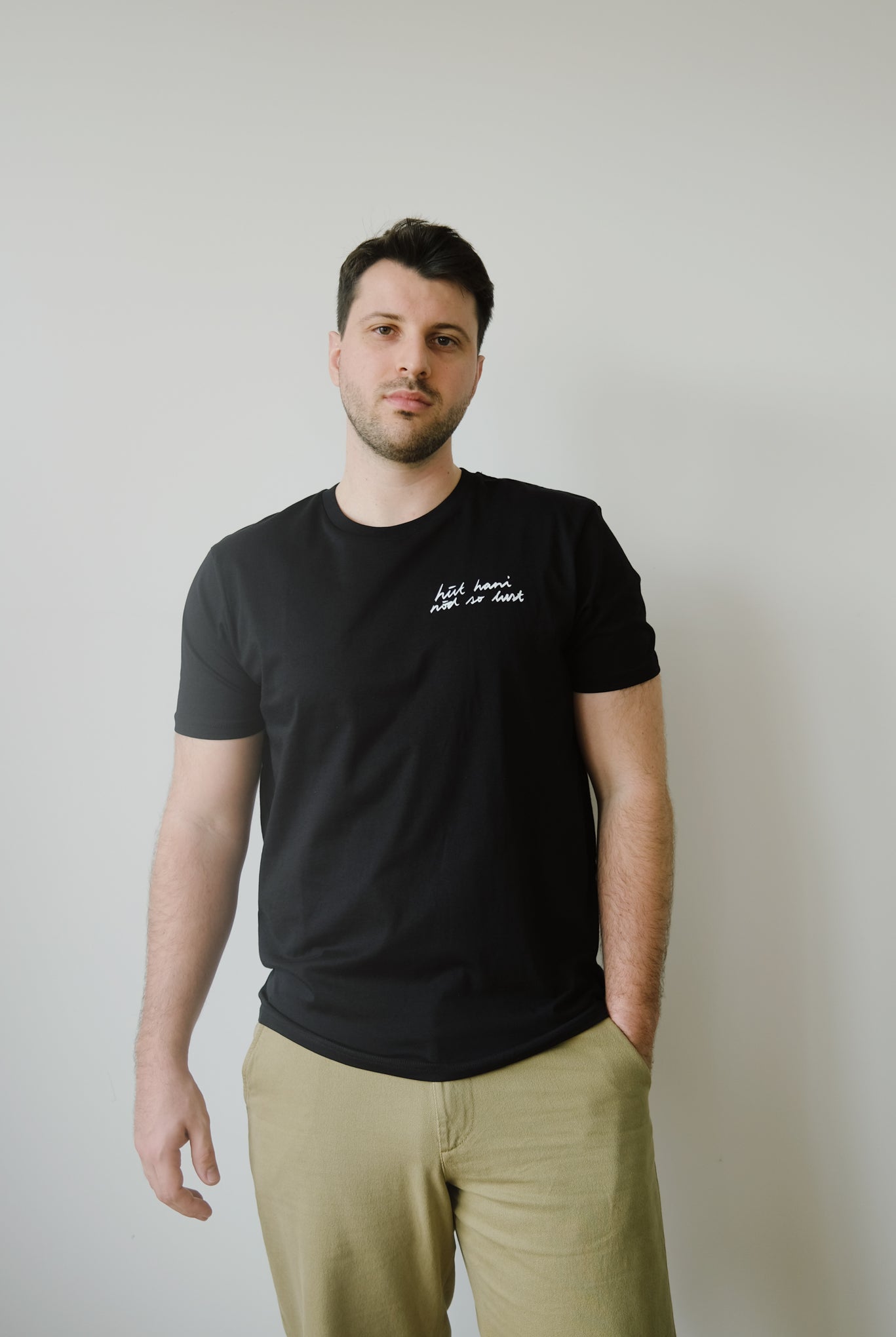 Unisex T-Shirt - hüt hani nöd so lust - Black - collab zürich