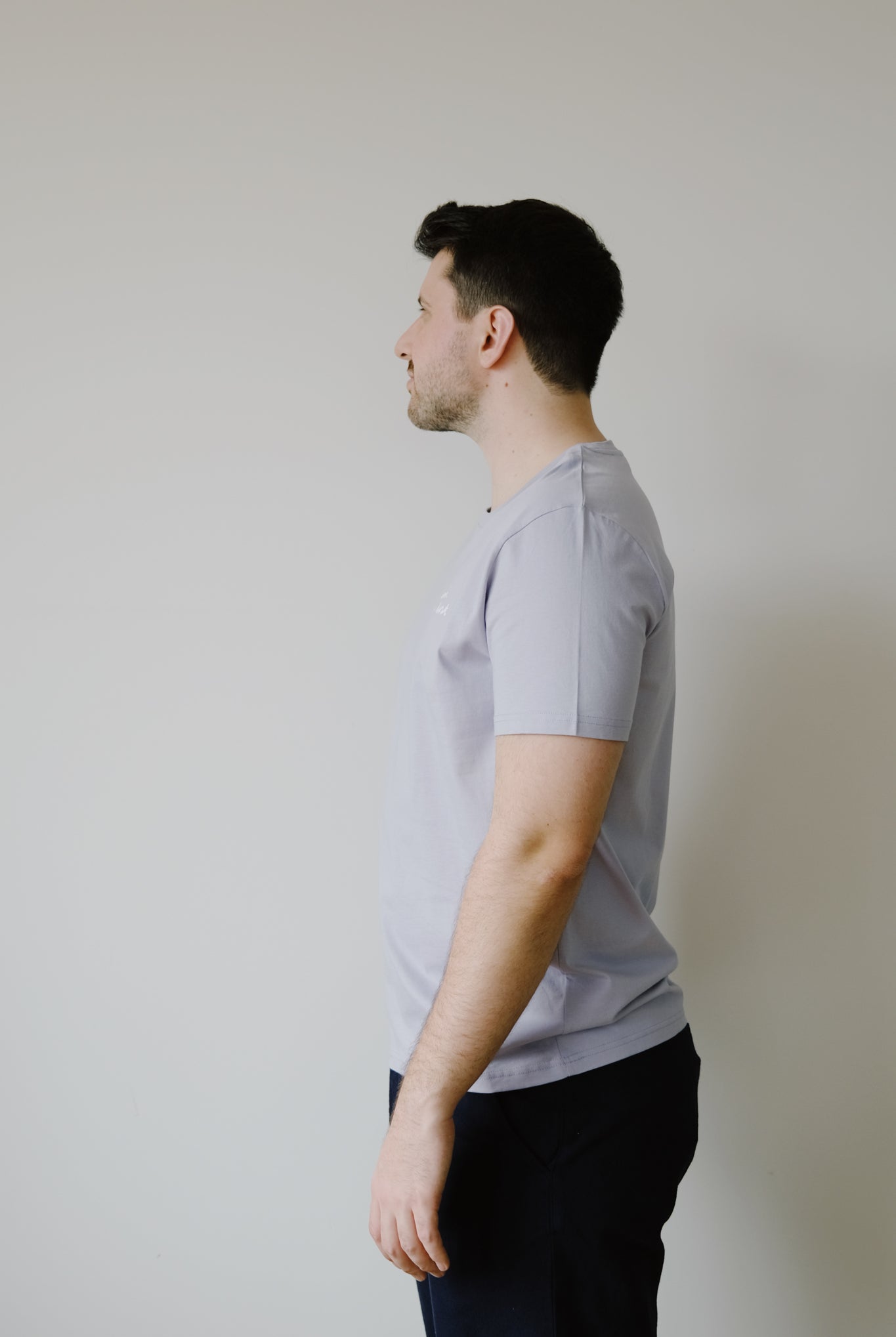 Unisex T-Shirt - hüt hani nöd so lust - Pale Lilac - collab zürich