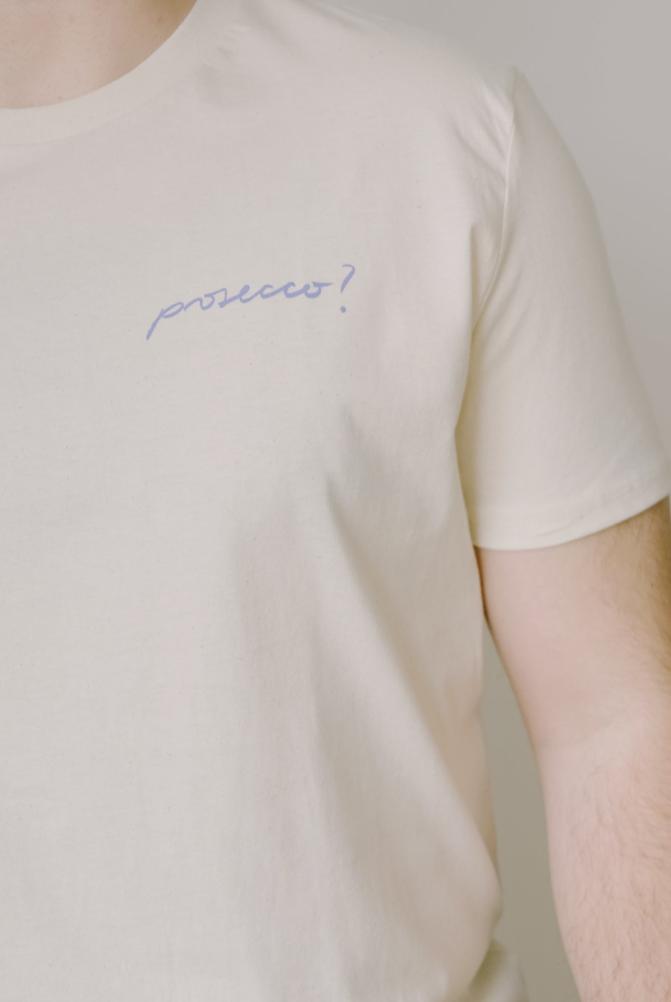 Unisex T-Shirt - prosecco? - Natural - collab zürich