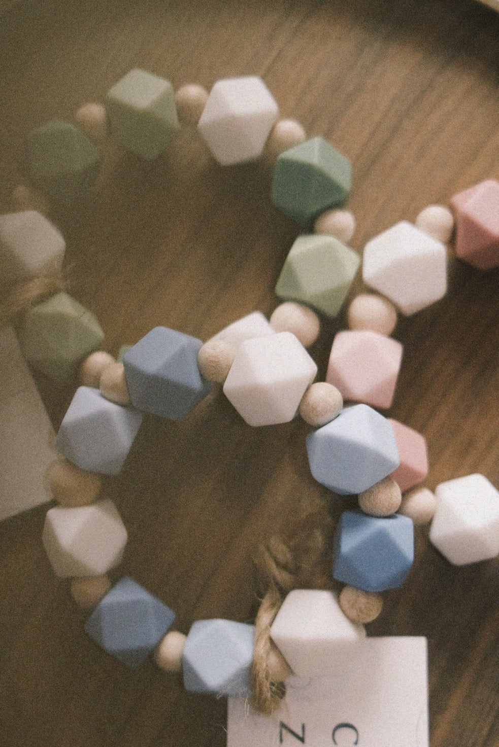 Beissring / Teething Ring - Happy Beads - collab zürich