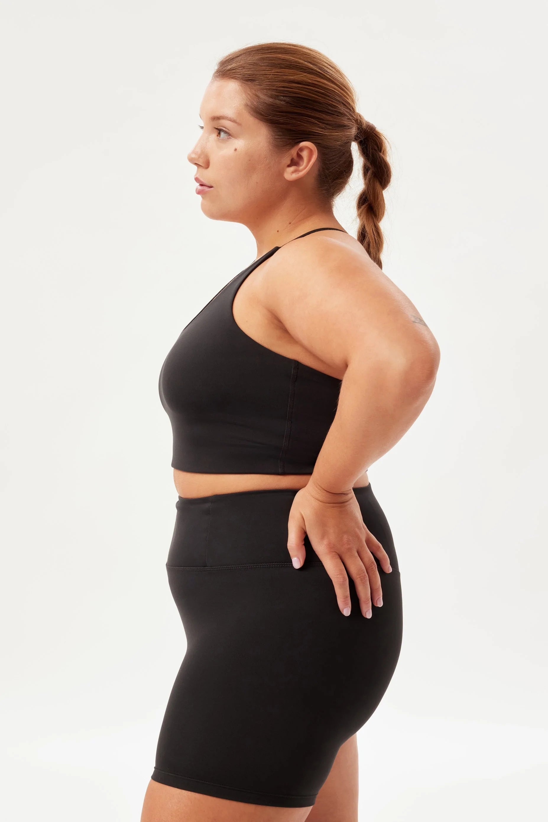 float active bra - cleo - black - collab zürich