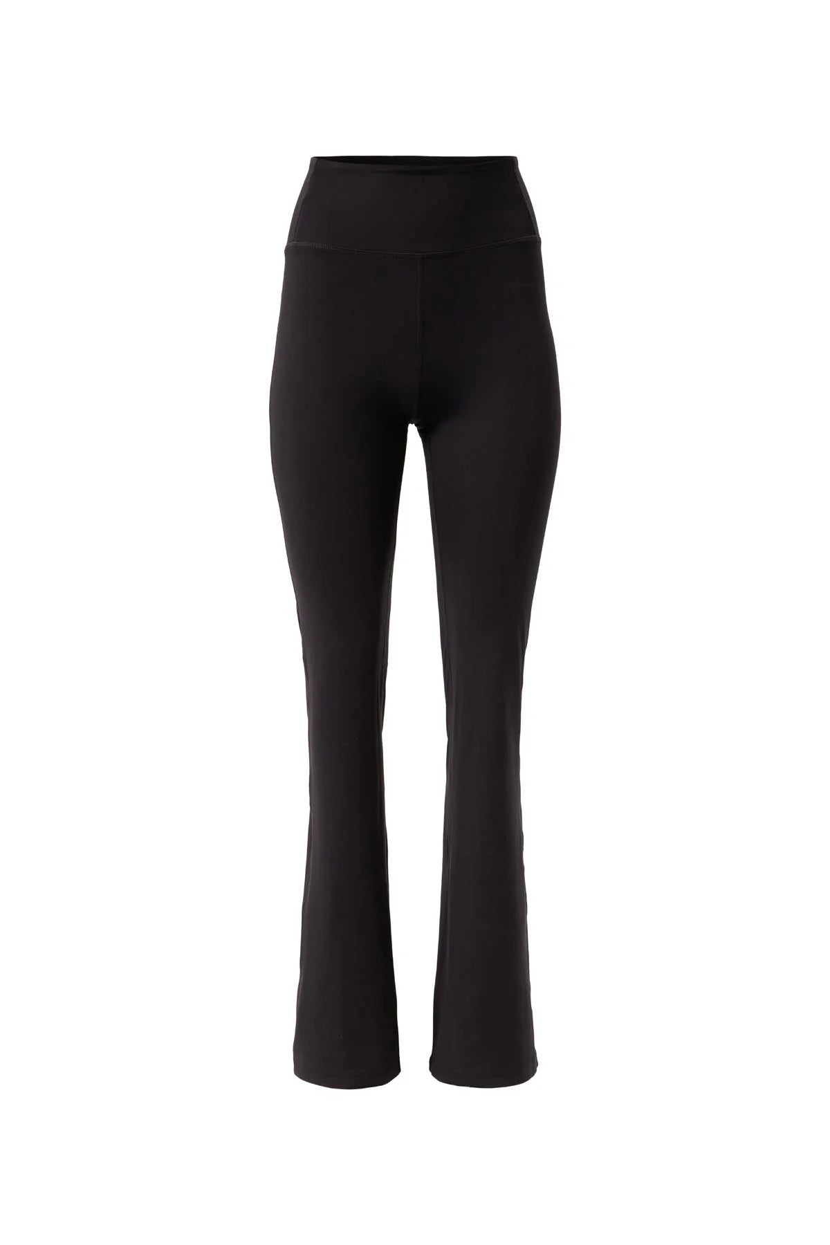flare leggings - compressive - black - collab zürich