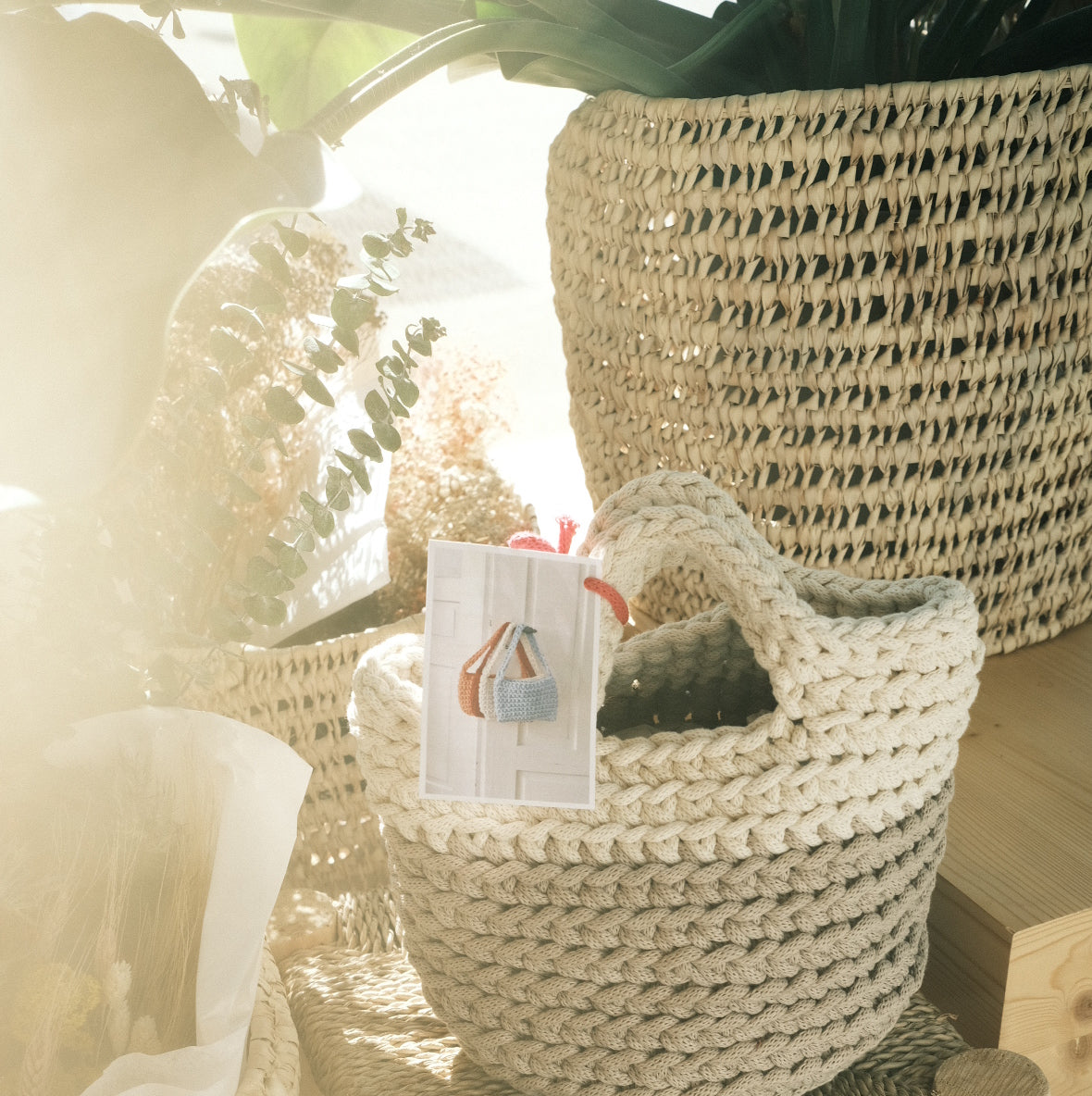 crochet bag - babe - collab zürich
