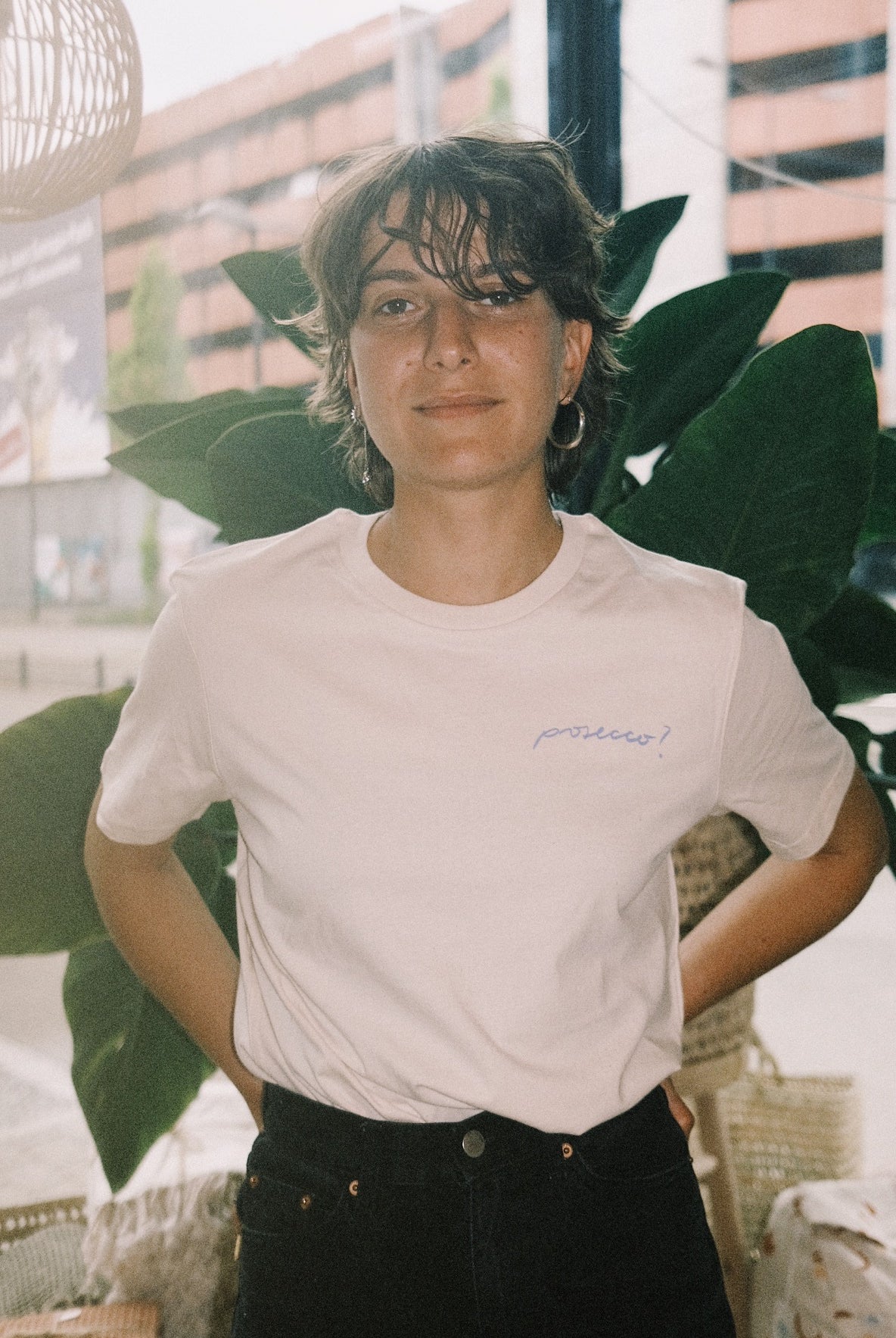 Unisex T-Shirt - prosecco? - Natural - collab zürich
