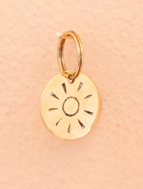 key tag - mini - sun - collab zürich