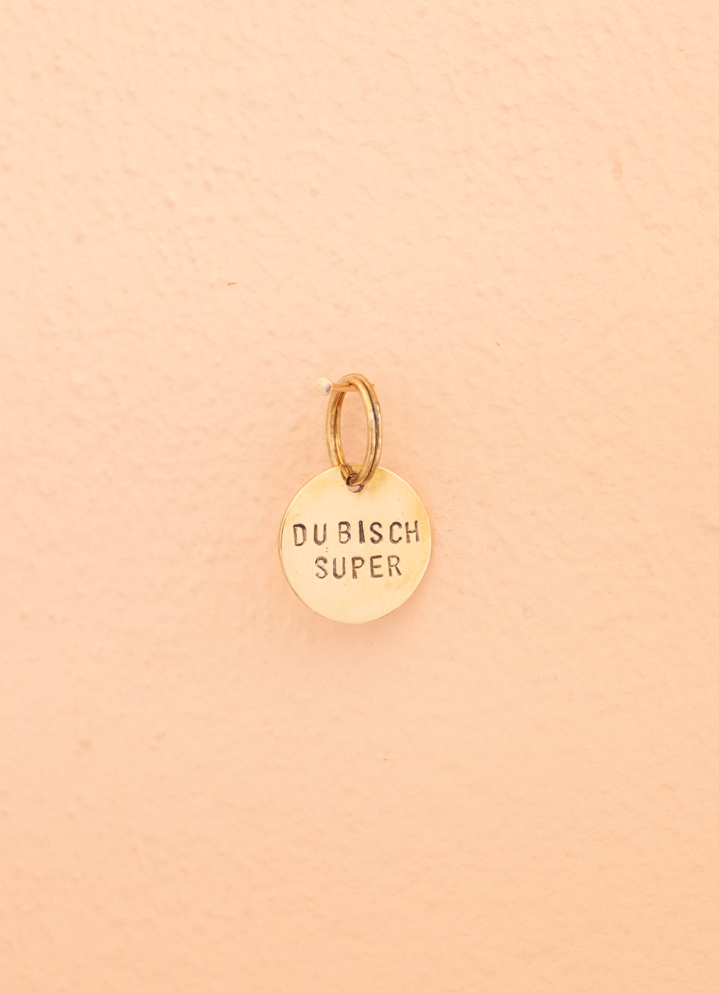 key tag - mini - du bisch super - collab zürich