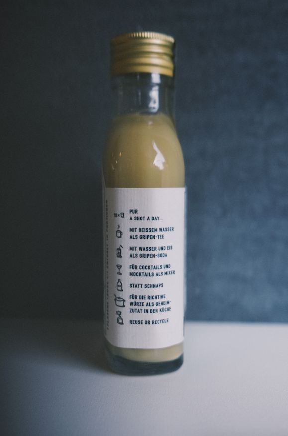 Gripen Essence - Ginger, Honey, Lemon - collab zürich