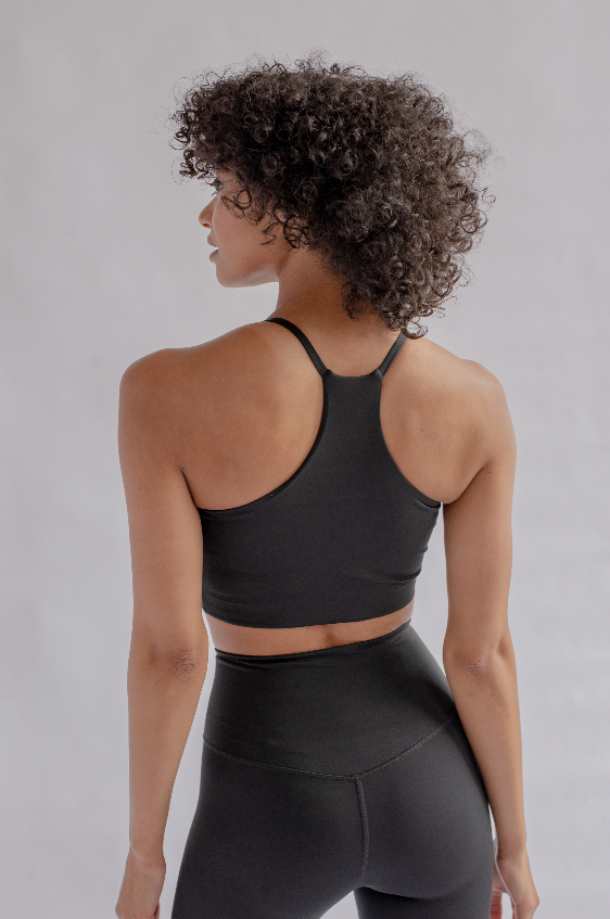 float active bra - cleo - black - collab zürich