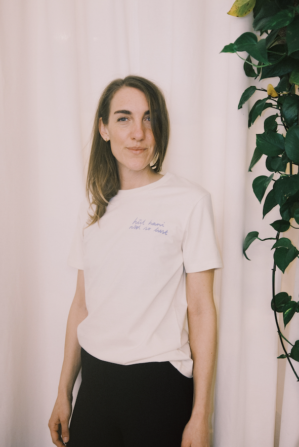 Unisex T-Shirt - hüt hani nöd so lust - Natural - collab zürich