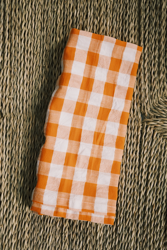 woven cotton napkins - color love - set of 2 - collab zürich