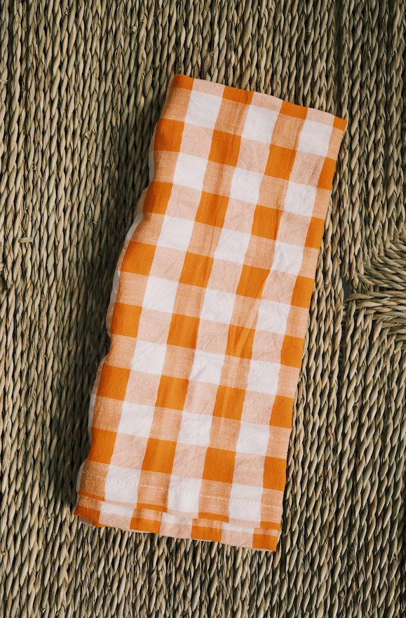 woven cotton napkins - color love - set of 2 - collab zürich