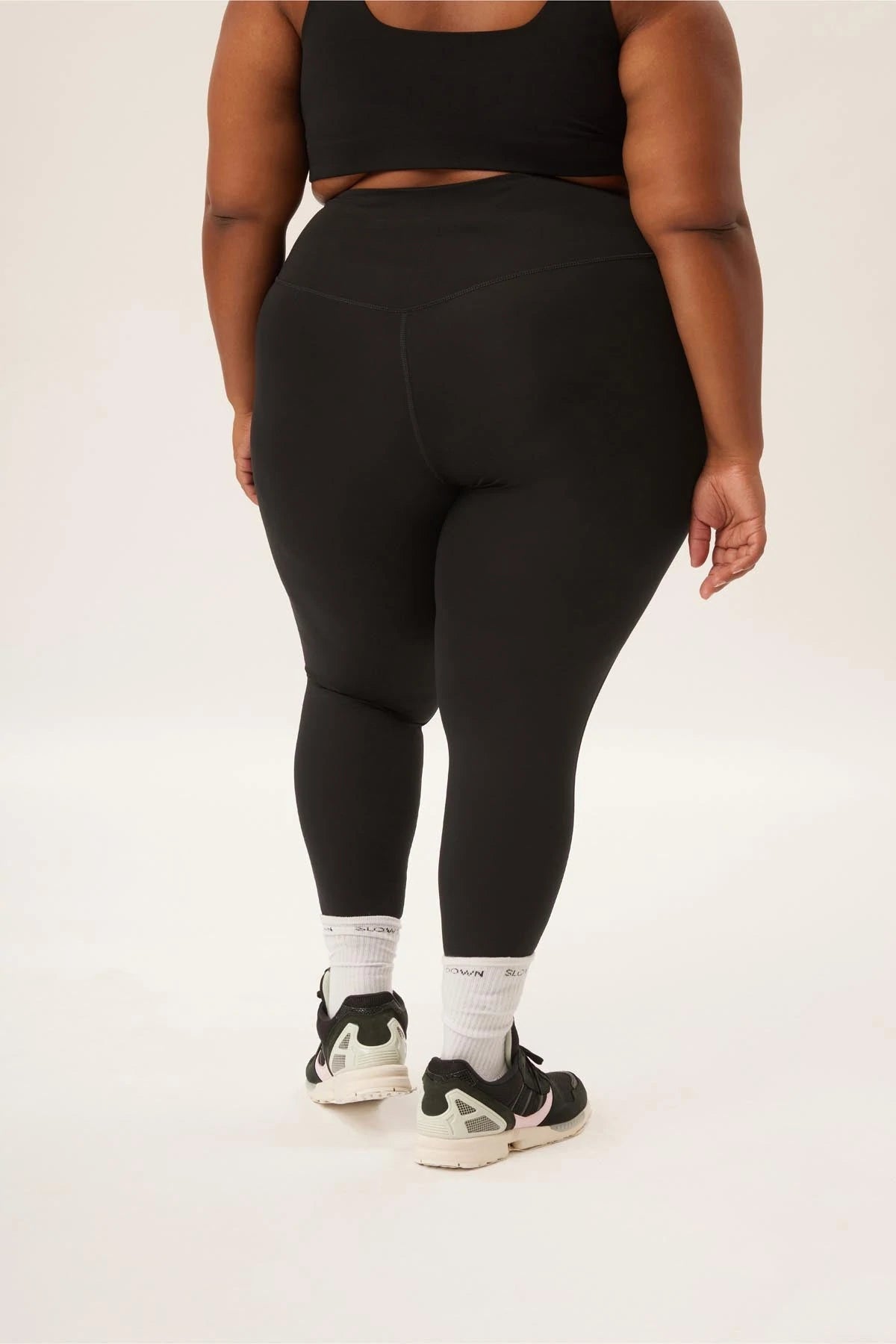 long leggings compressive - black - collab zürich