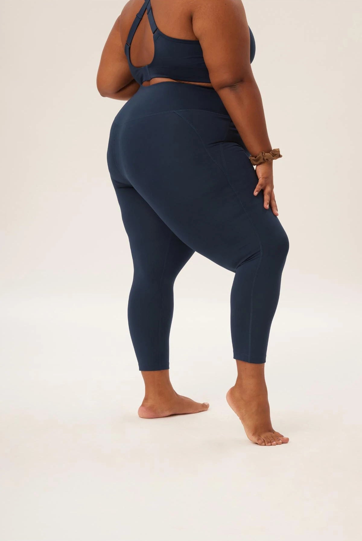 long leggings compressive - midnight - collab zürich