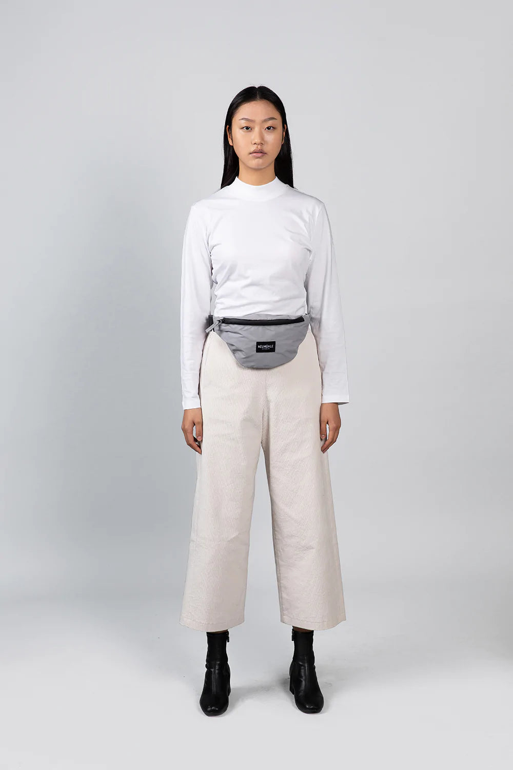 belt bag - net bag - grey - collab zürich