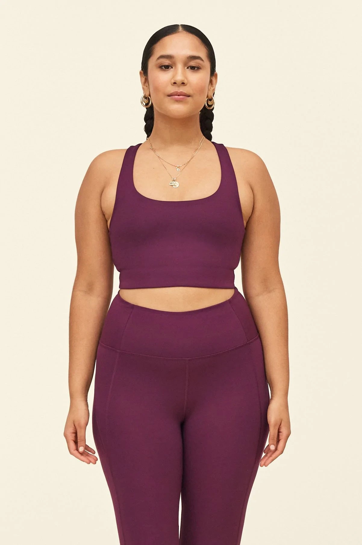 active bra - paloma - plum - collab zürich
