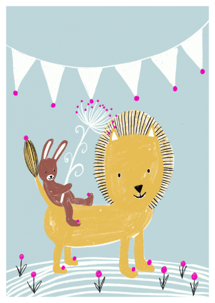 Postcard - Circus - collab zürich