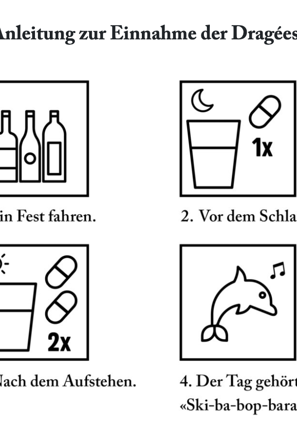 hangover cure - capsules - glizgliz - collab zürich