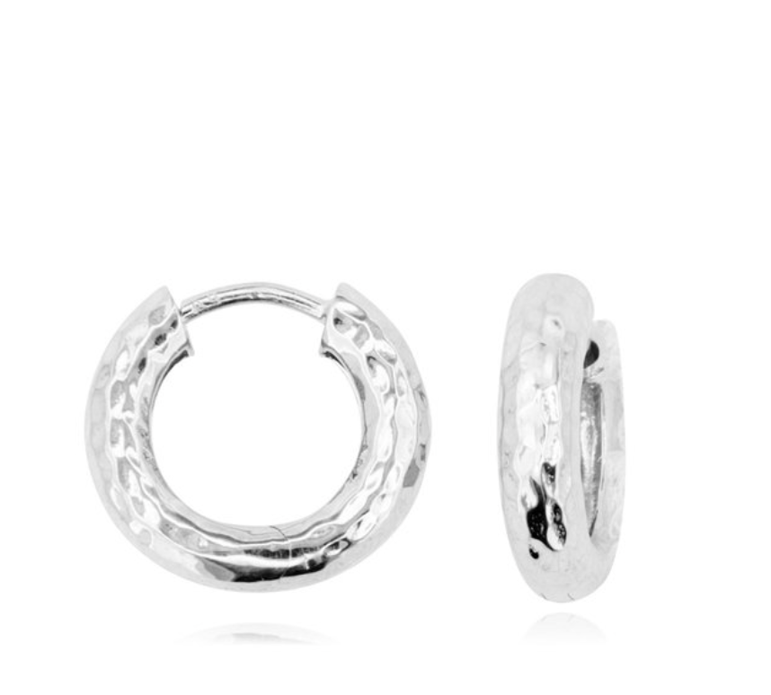 single hoop - click - hammered - collab zürich