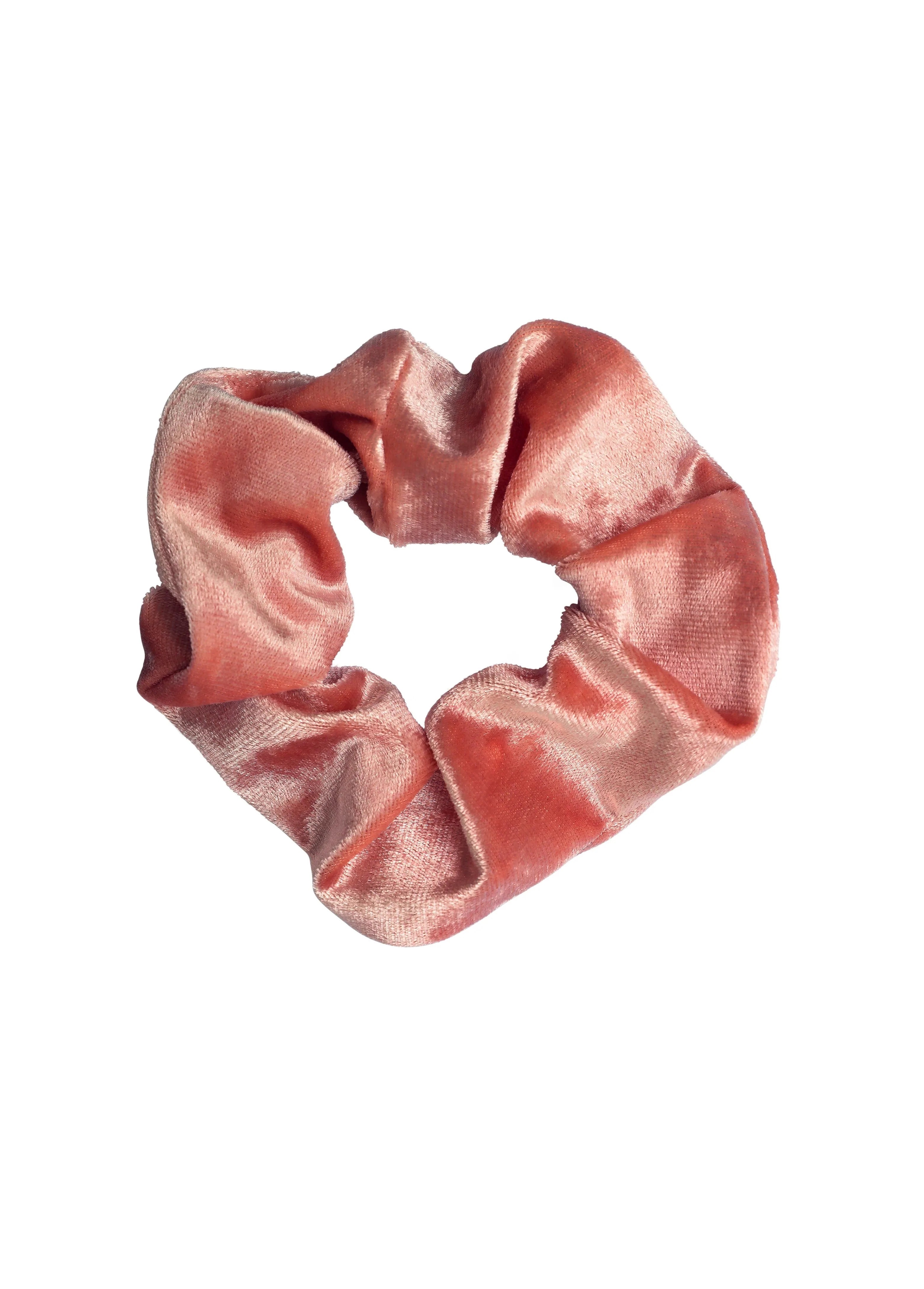 Scrunchie - MEDINA velvet - marrakech rose - collab zürich