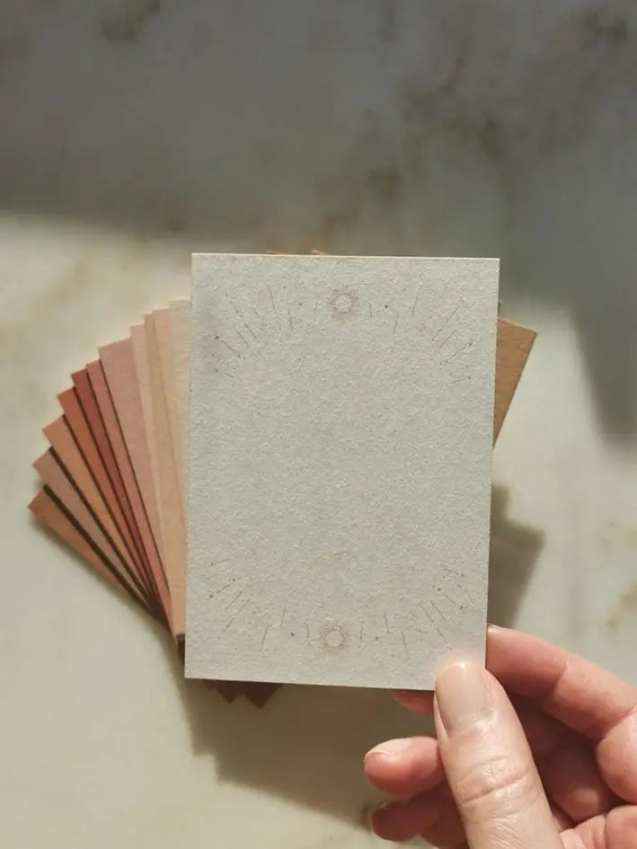 mini card set - cosmic affirmations - collab zürich