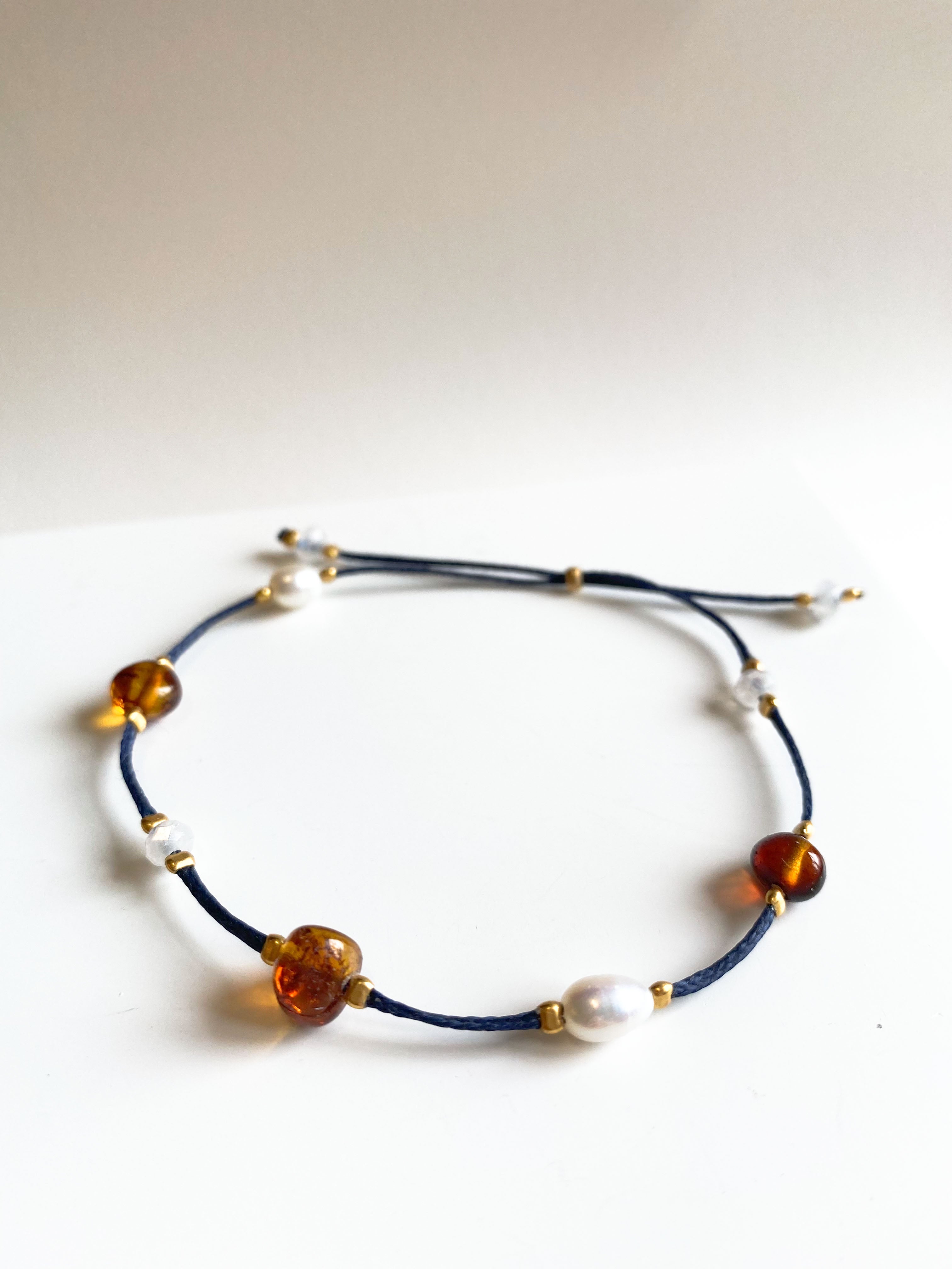 Bracelet - AMBER MOON - collab zürich