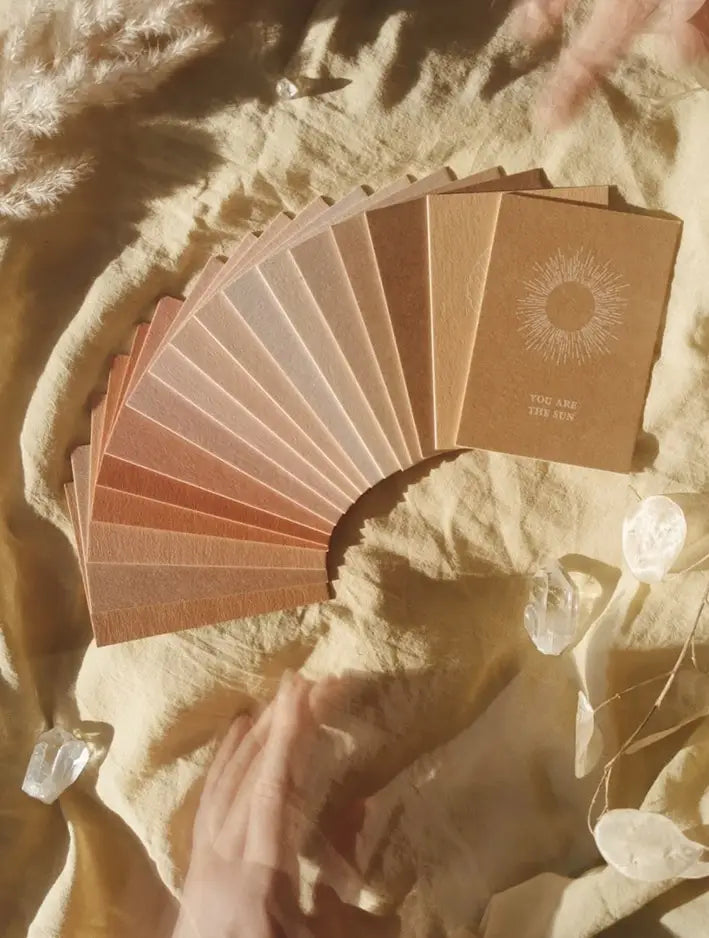 mini card set - cosmic affirmations - collab zürich