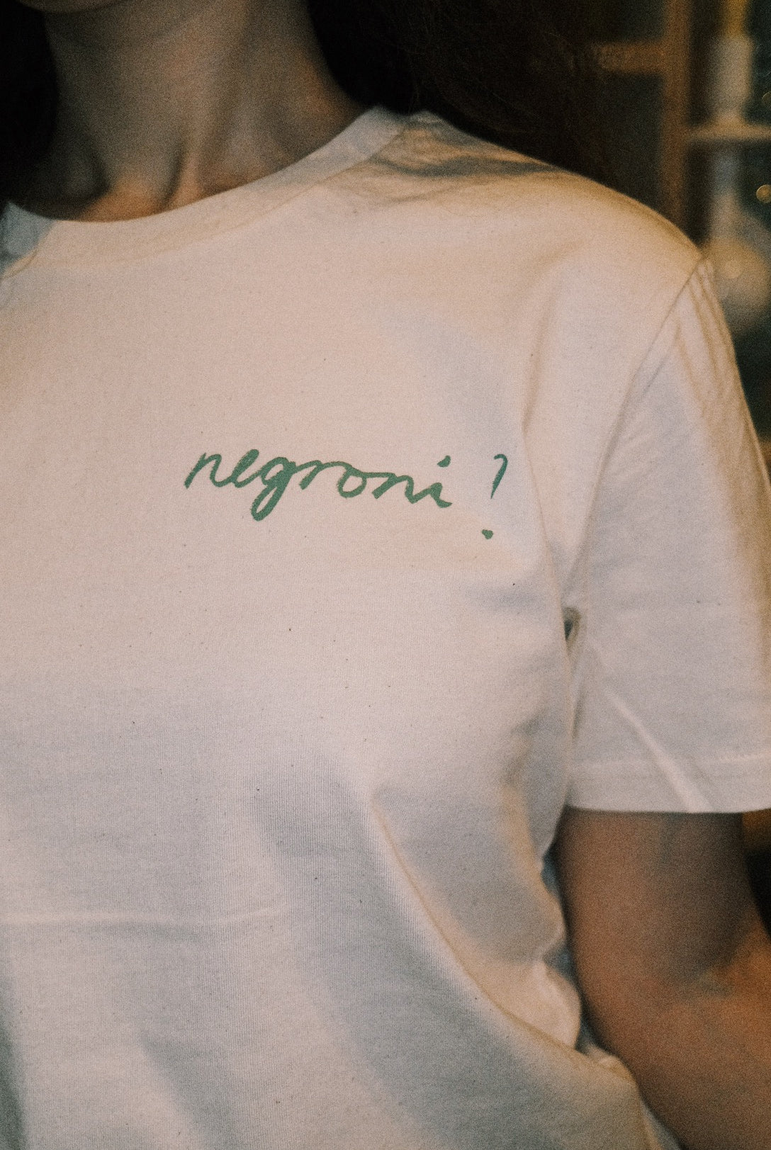 Unisex T-Shirt - negroni? - Natural - collab zürich