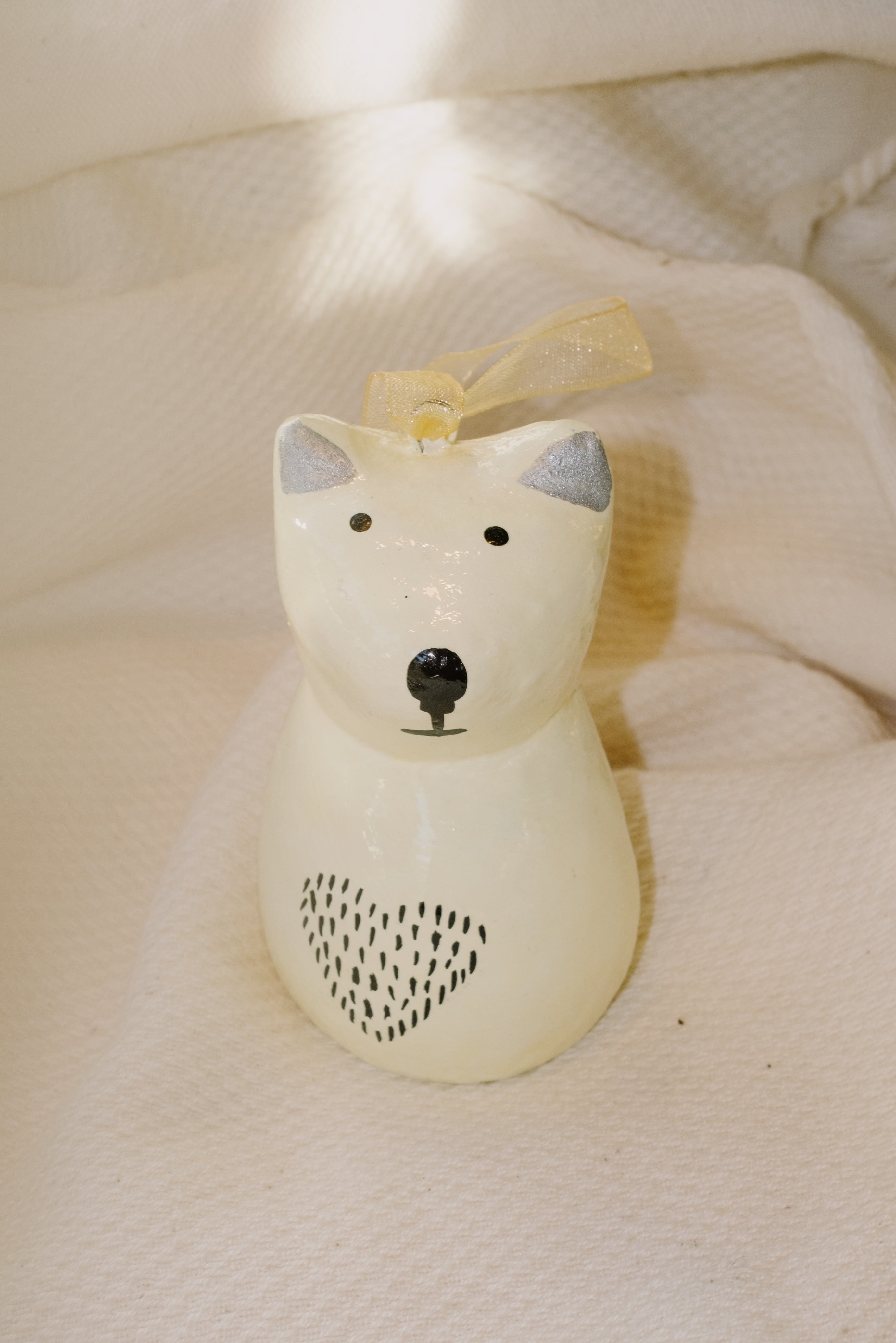 unbreakable christmas ornament - polar bear - collab zürich