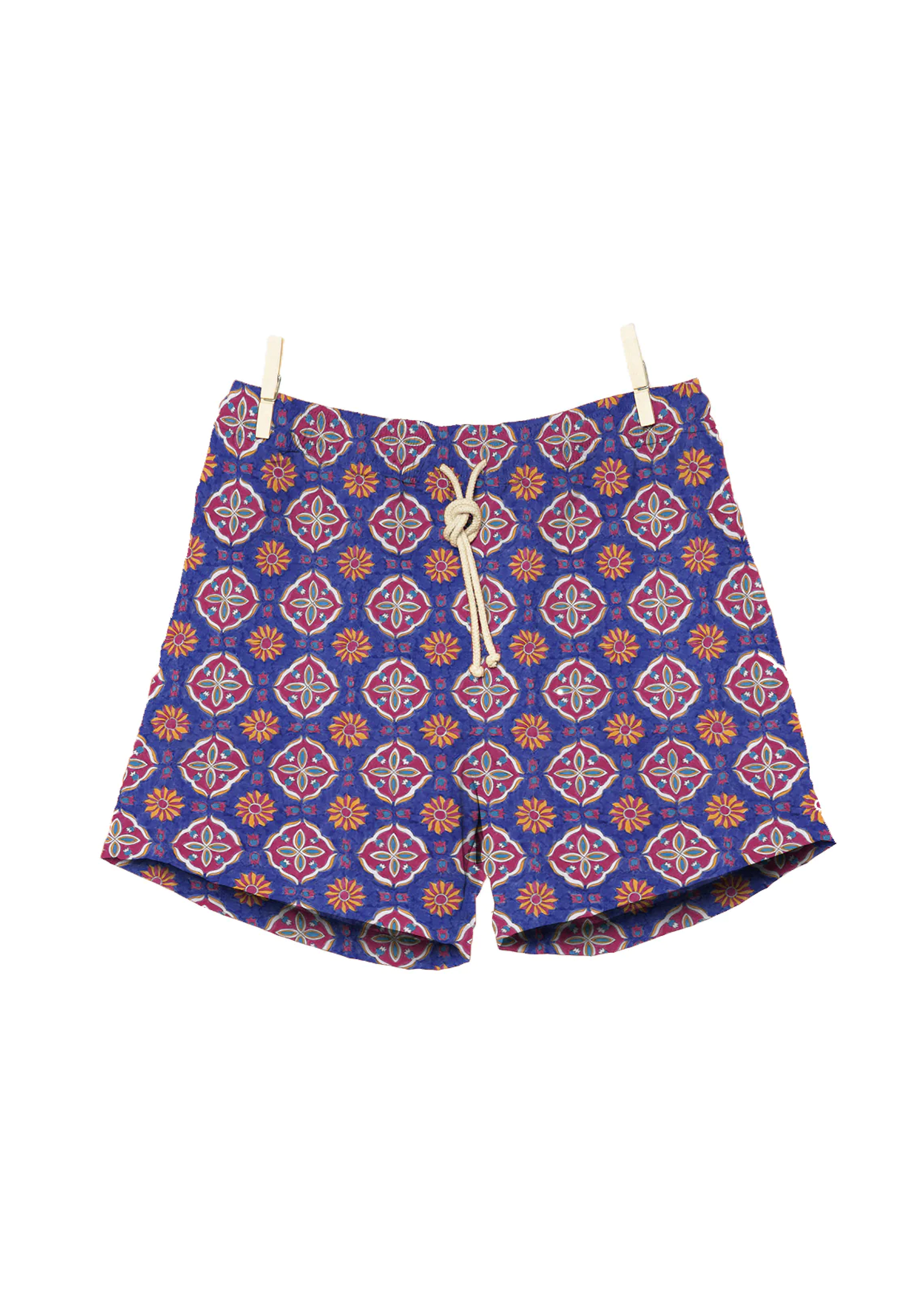 swim shorts - maestrale rosso - collab zürich