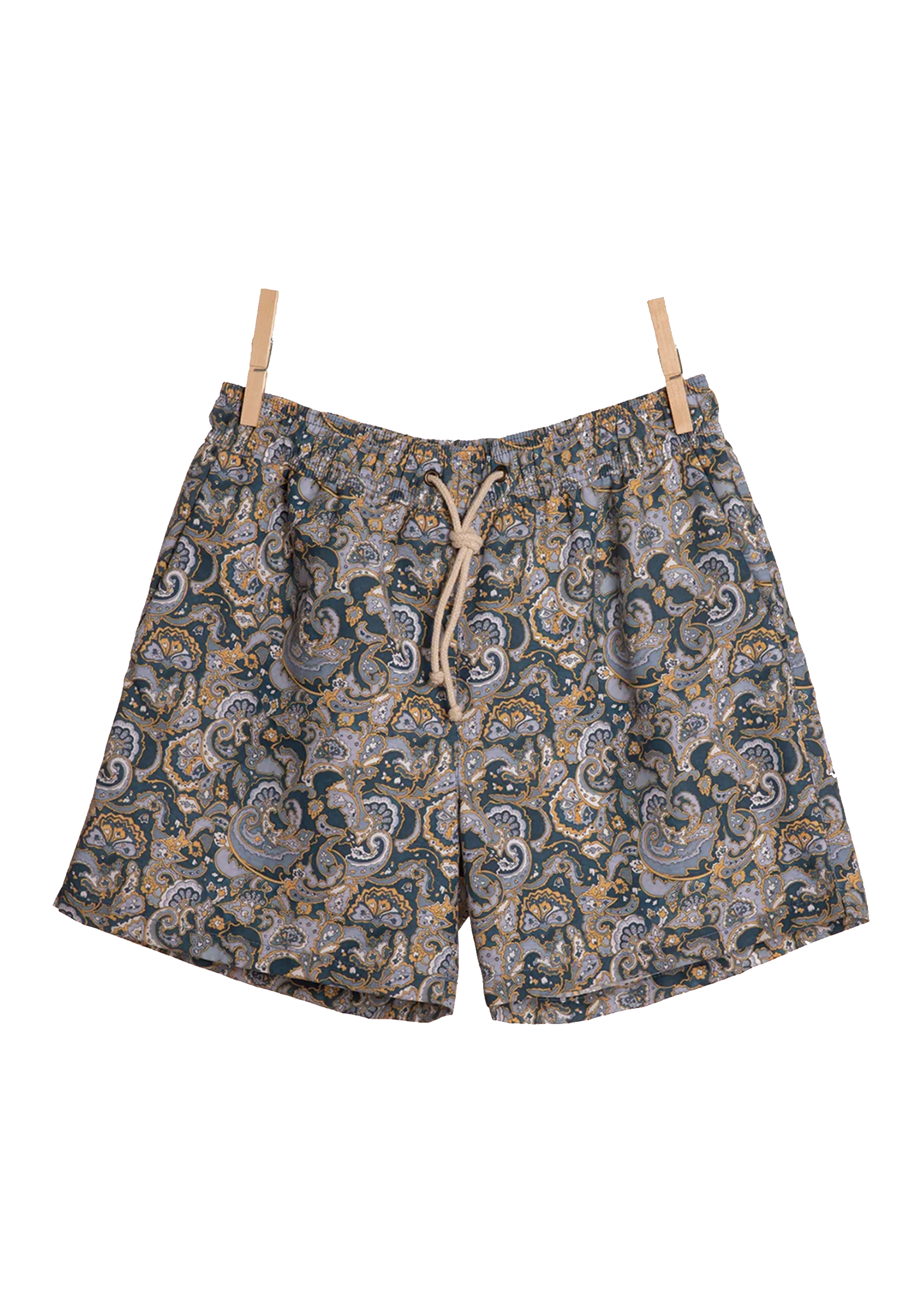 swim shorts - mediterraneo blu - collab zürich