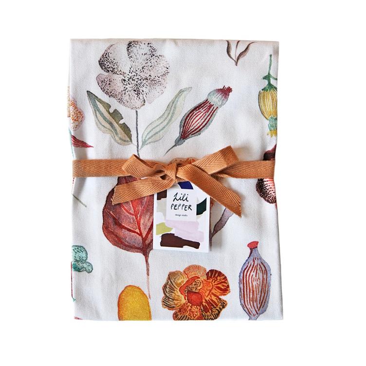 kitchen towel - my secret garden - collab zürich