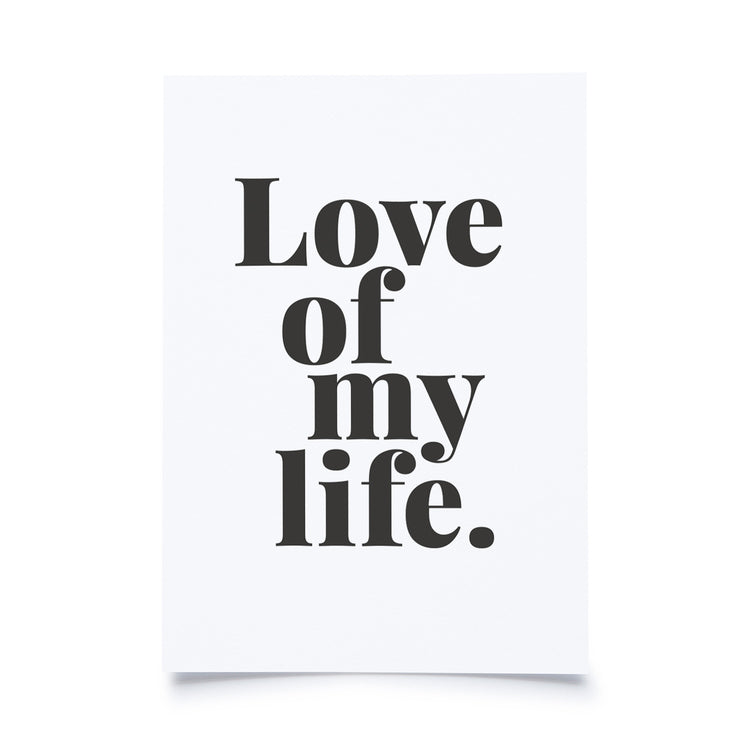 postcard - love of my life - collab zürich