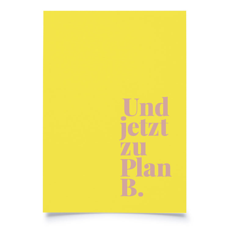 postcard - und jetzt zu plan b - collab zürich