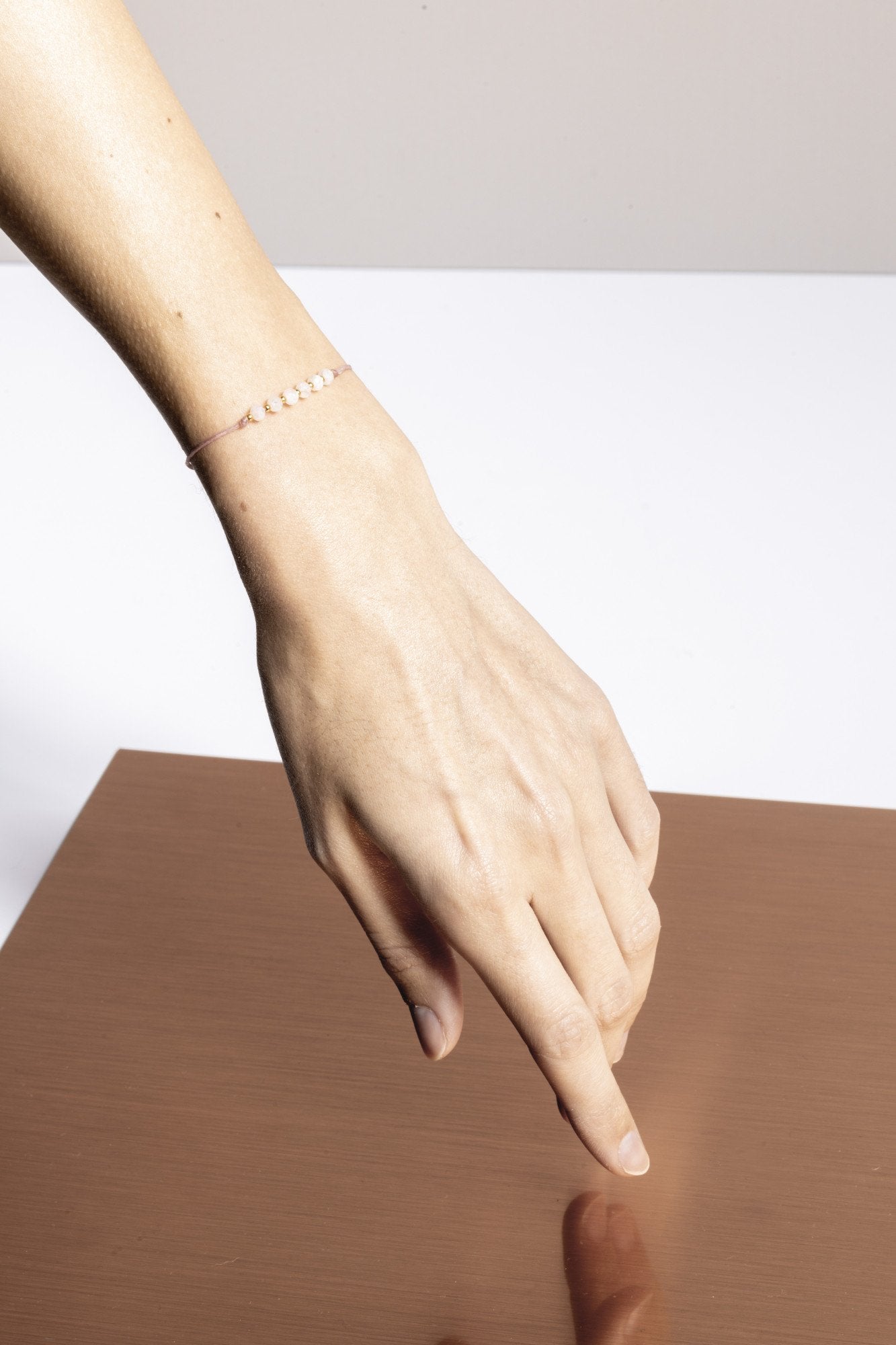 bracelet - SMALL BUT MIGHTY - moonstone - collab zürich