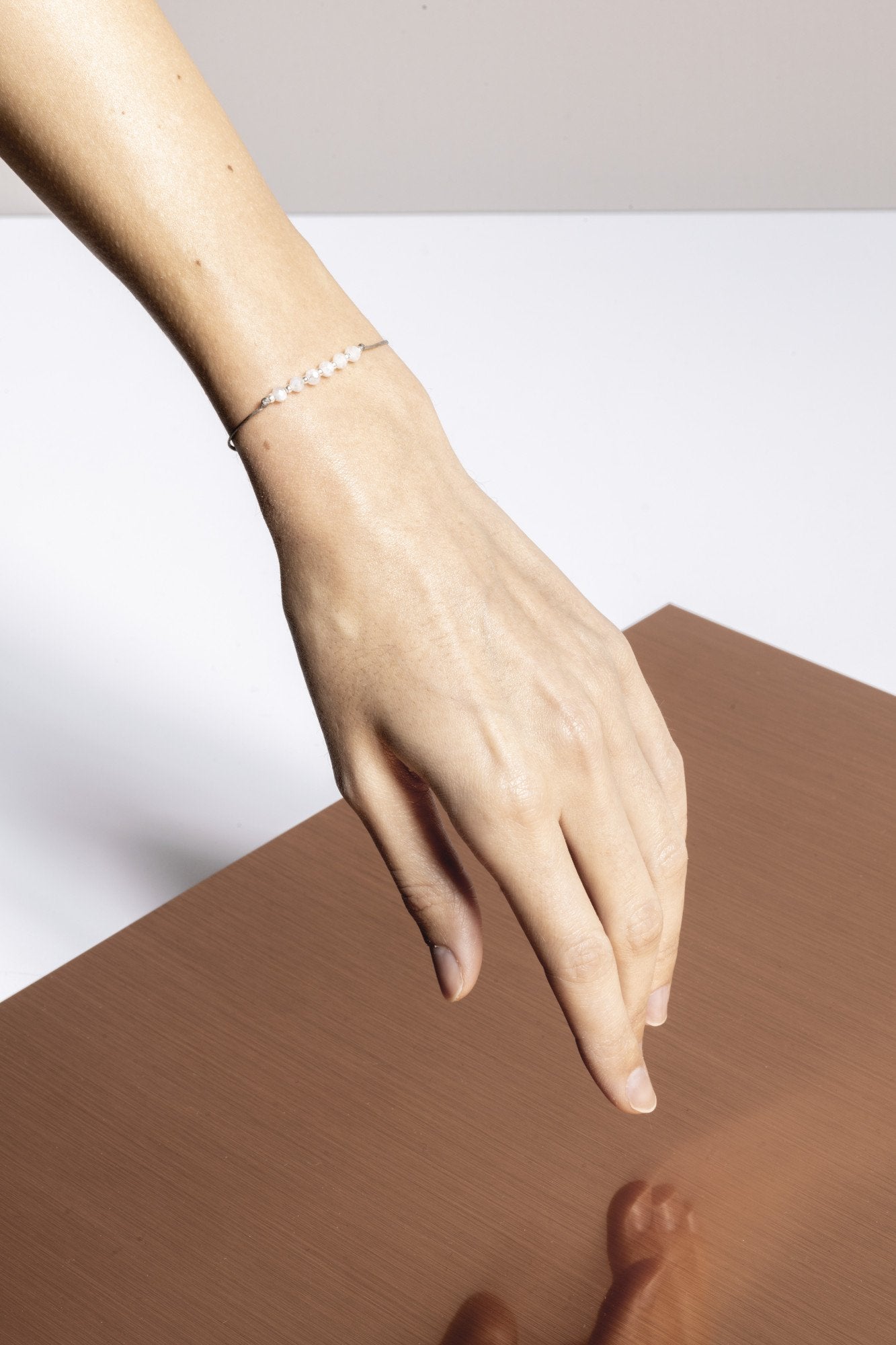 bracelet - SMALL BUT MIGHTY - moonstone - collab zürich