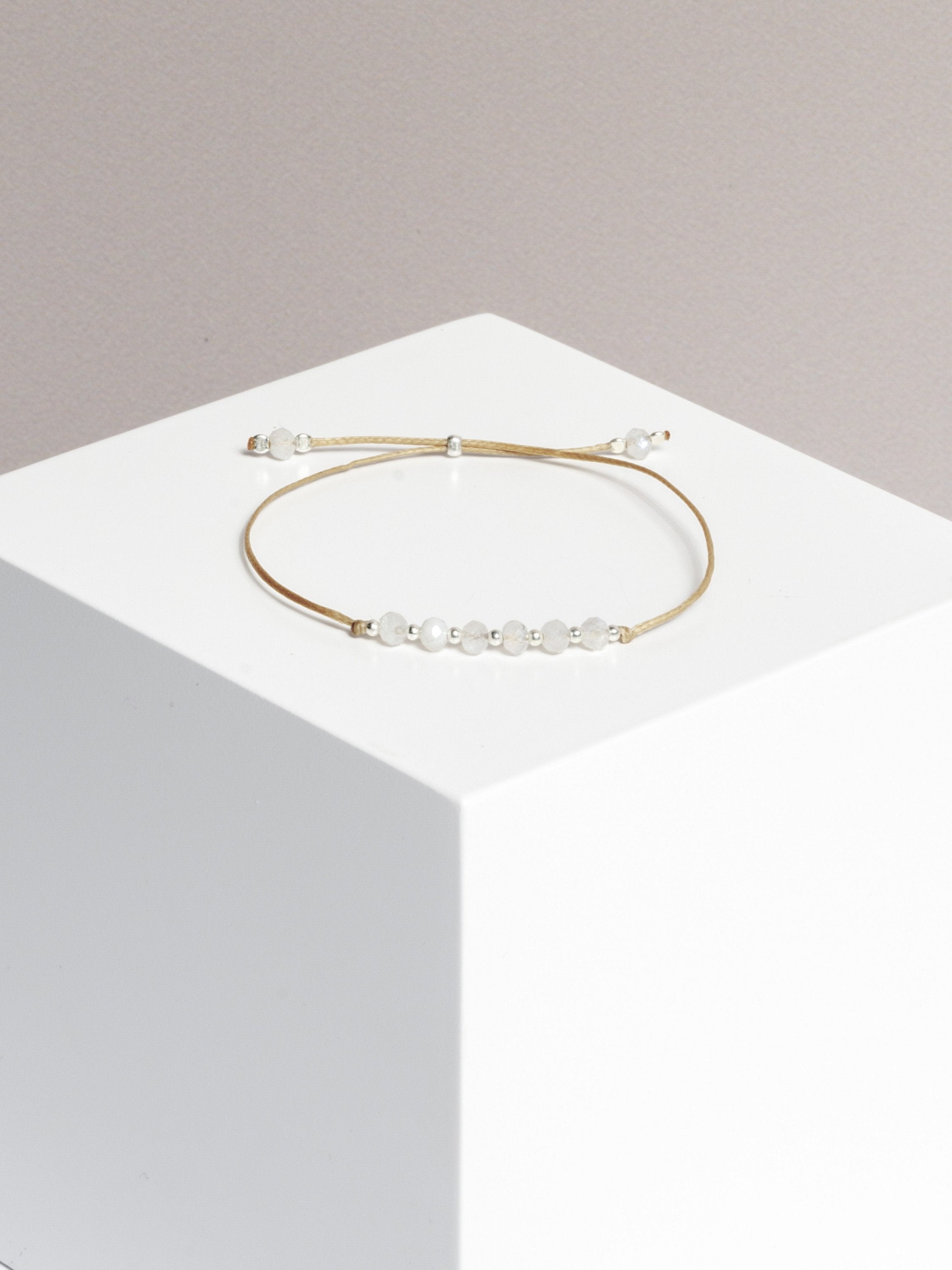 bracelet - SMALL BUT MIGHTY - moonstone - collab zürich