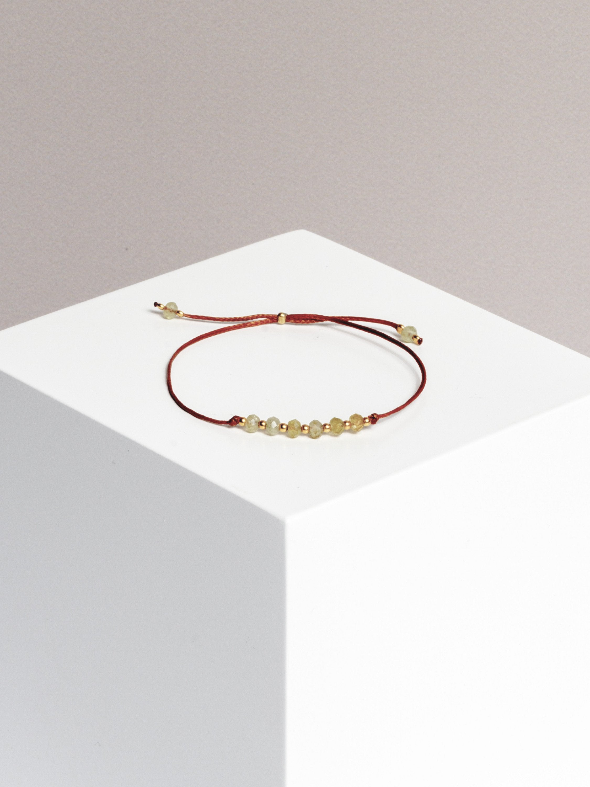 bracelet - SMALL BUT MIGHTY - green agate - collab zürich
