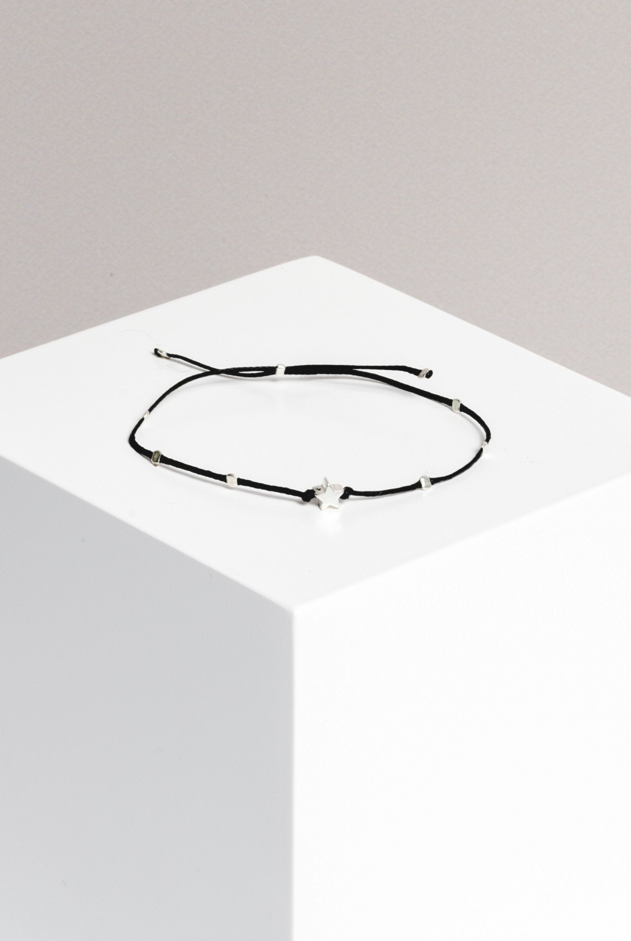 bracelet - 10 DOTS SPACE - star - collab zürich