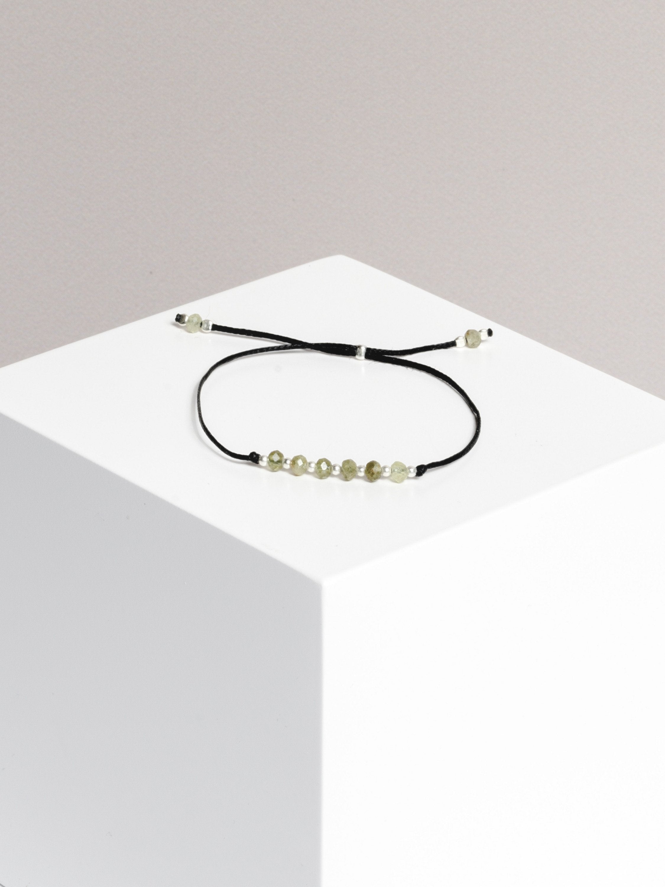 bracelet - SMALL BUT MIGHTY - green agate - collab zürich