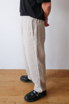 unisex pants - wide - washed sand - collab zürich